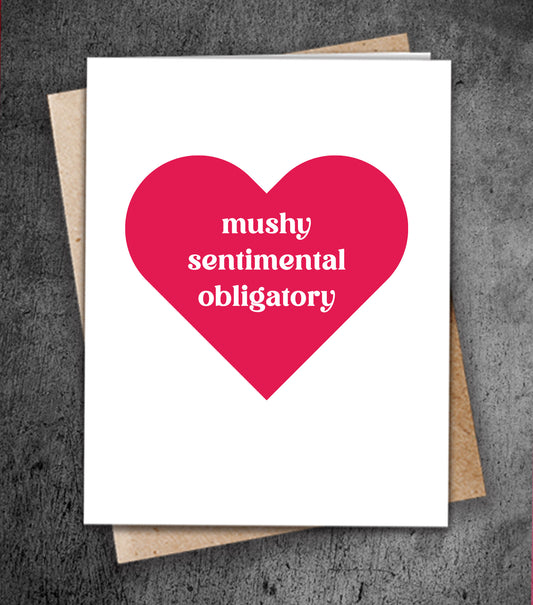 Obligatory card with a red heart