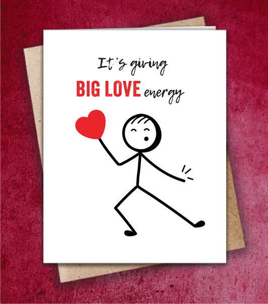 It's giving BIG LOVE