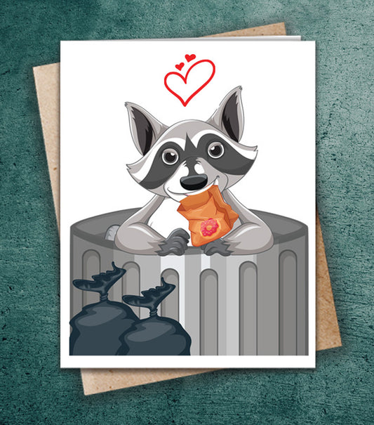 Trash Panda gets take out